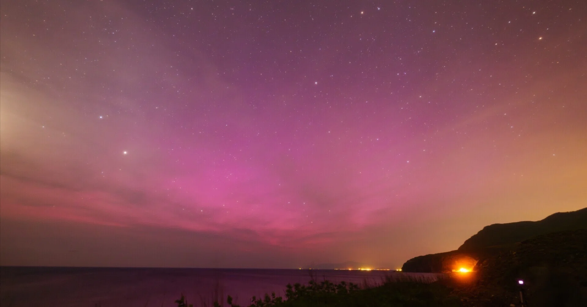 The story of when I saw the aurora in Hokkaido｜なべし | nabeshi