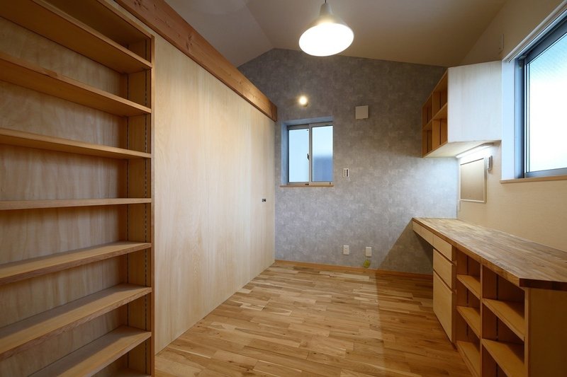 子ども部屋の間仕切り収納家具をつくる リノベーション工事スタート みゆう ママ建築士 Note 子ども部屋の間仕切り収納家具をつくる リノベーション工事スタート みゆう ママ建築士 Note
