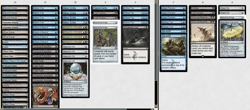 Mtgモダン ライブラリーアウトのちょっとした解説 Part3 5 関西帝王戦編 青黒lo Roren776 Note Mtgモダン ライブラリーアウトのちょっとした解説 Part3 5 関西帝王戦編 青黒lo Roren776 Note