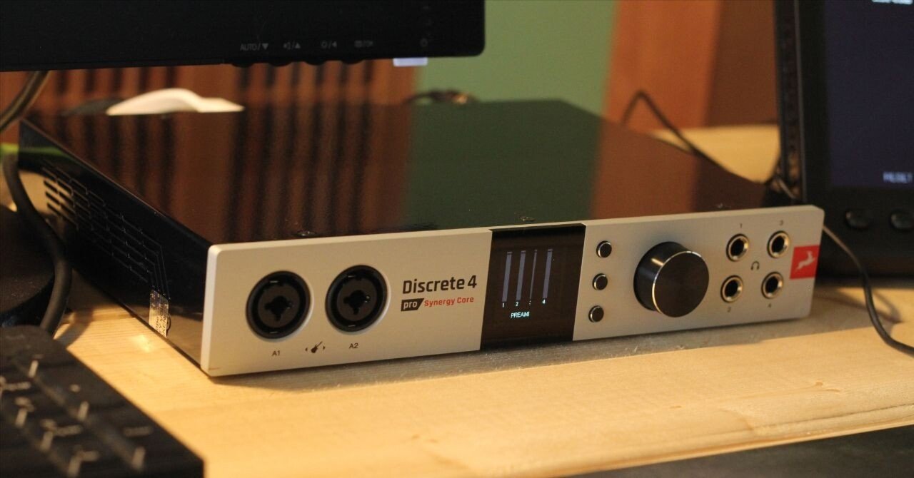 Antelope Audio Discrete 4 Pro Synergy Core 徹底 レビュー｜Tomoya