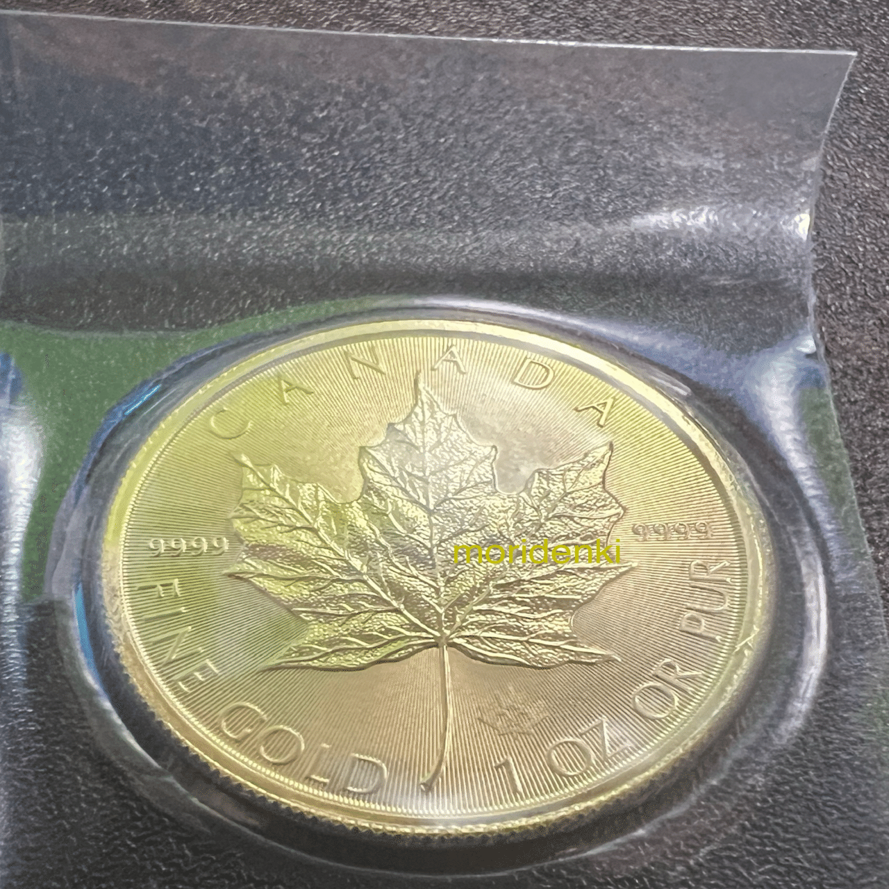 メイプルリーフ金貨到着！金の店頭小売価格がさらに上昇Σ（・□・；）｜moridenki