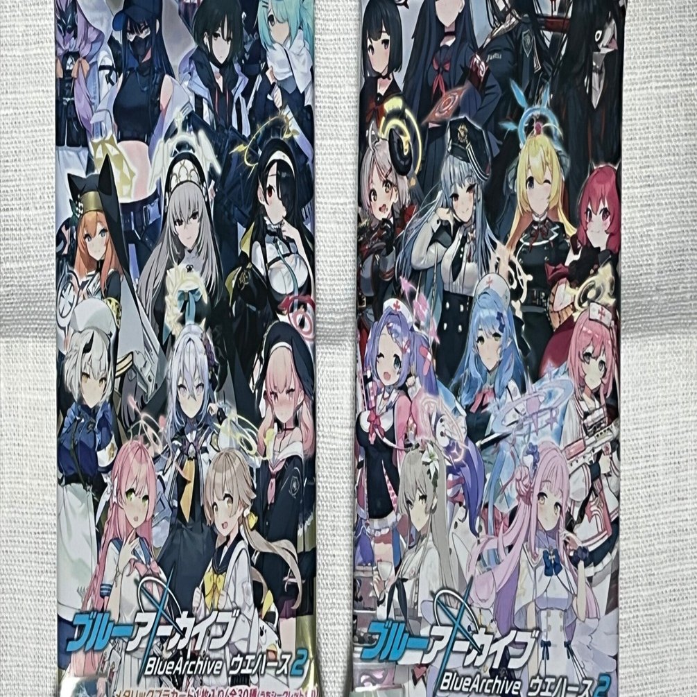 ブルーアーカイブウエハース2を買ってみたはなし｜watariko
