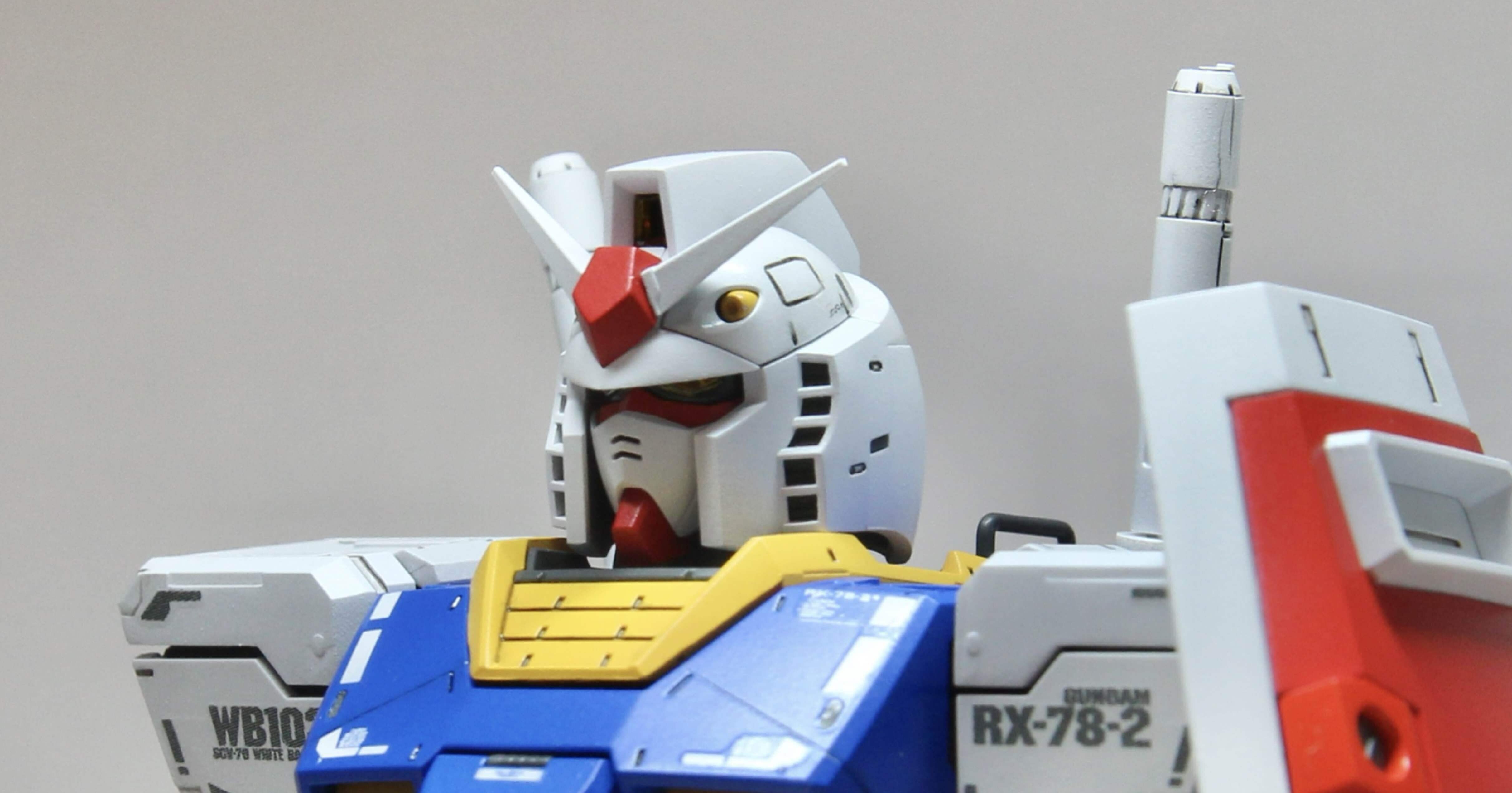 MG RX-78-2 ver3.0 ガンダム 完成｜スイートネイル