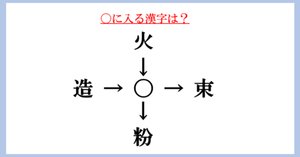 東大入試より難問？ 灘中学の入試問題「漢字しりとり」に挑戦