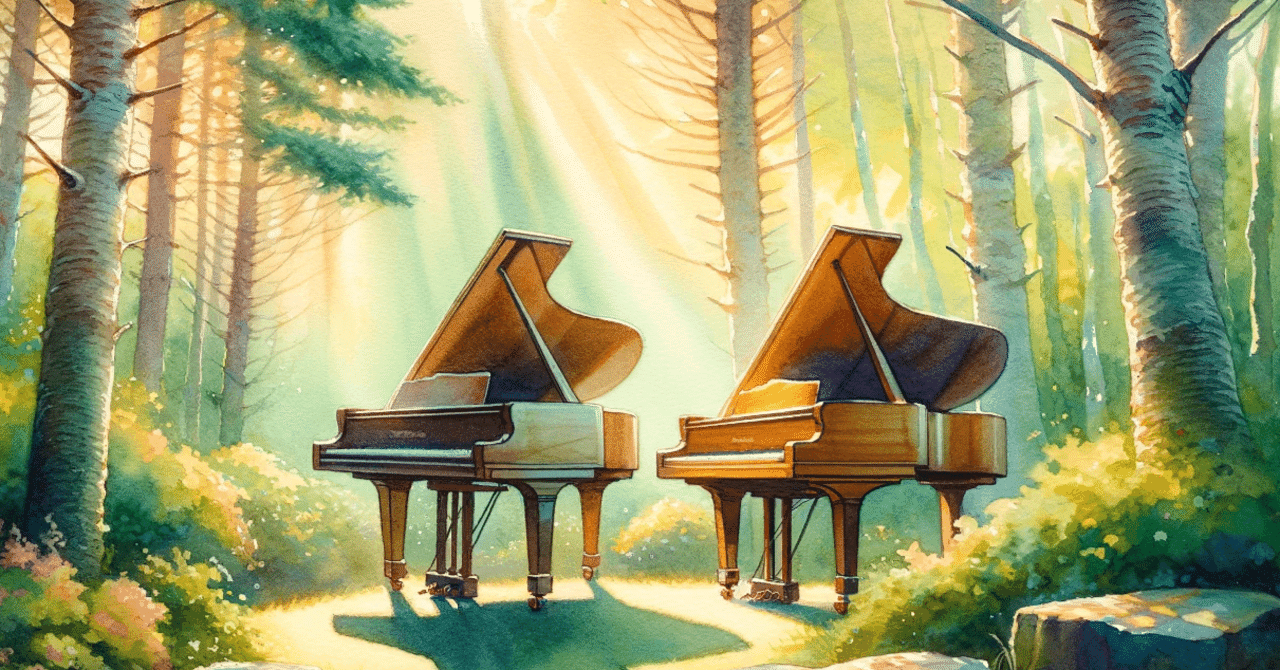 2台ピアノ編曲ノート 赤毛のアン|森下唯