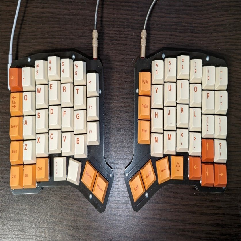 より正解に近いカタチを求めて。またキーボードを作ってしまいました