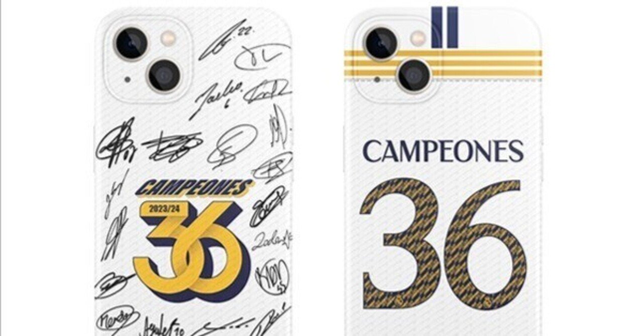 新品」レアルマドリード 23/24 36回目リーガ優勝記念 テーマケース for