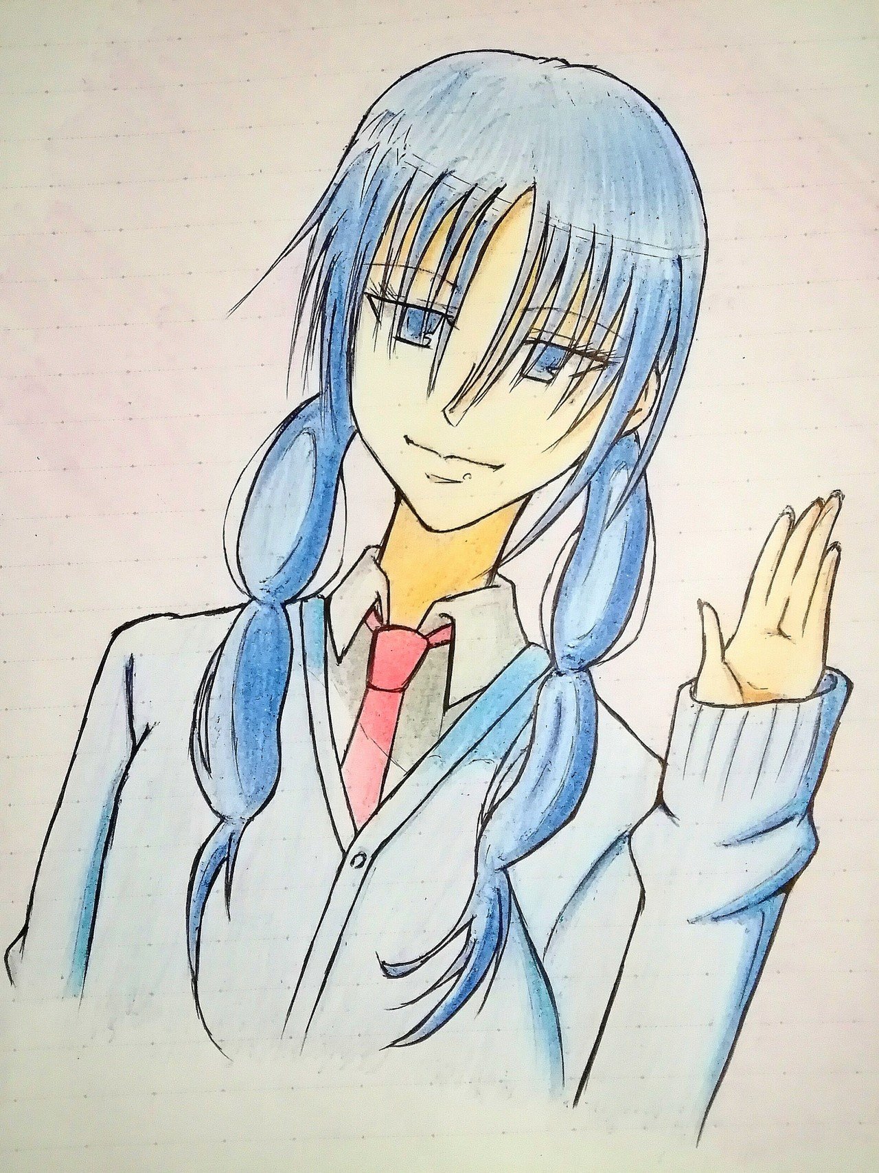 生徒会役員共 魚見チヒロ模写 シャングリラ Note