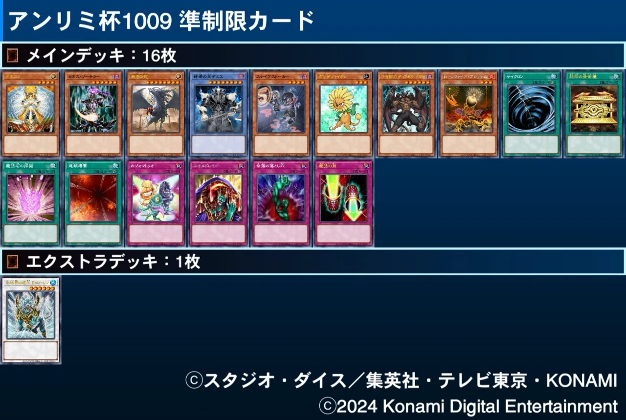 遊戯王 ゲートボール 1009環境デッキ 旋風BF×2 ミラーマッチ