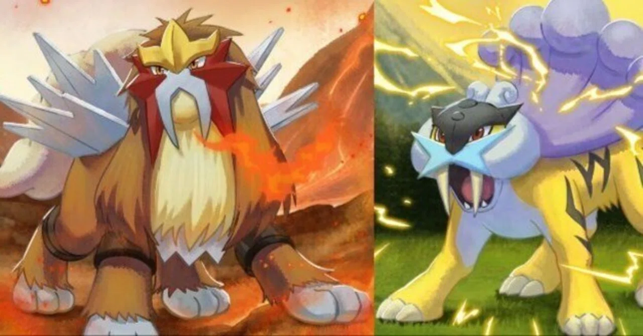 ポケパーク　ライコウとエンテイ ポケモンカード ポケパーク セット (スイクン, エンテイ, ライコウなど