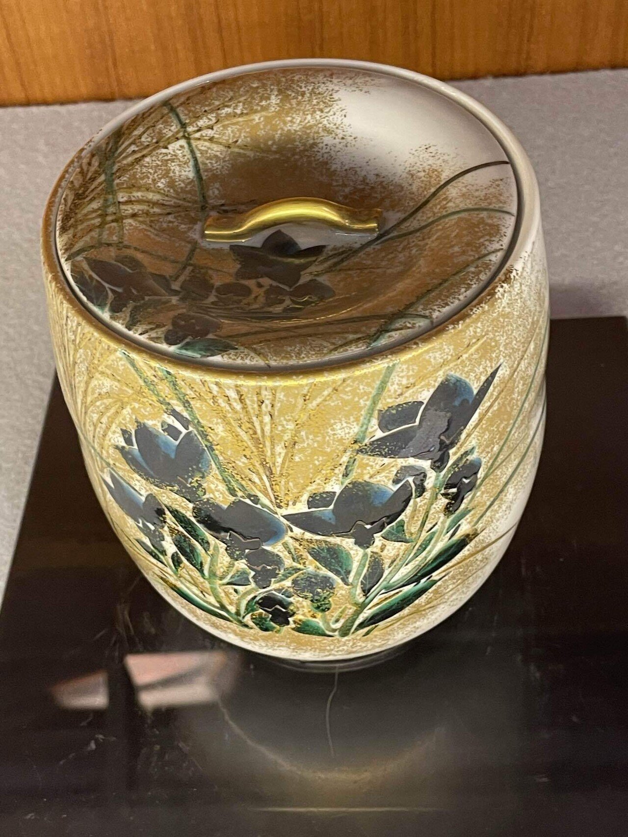 御風鎮　美術九谷焼　白丸玉 backend=imagemagick;version=1;