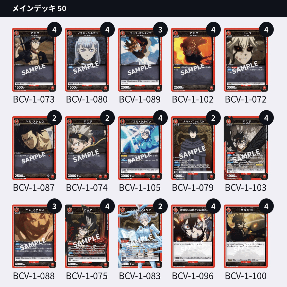 ユニアリ】デッキ紹介No.10 赤ブラクロ(純アスタ)｜ノッティー