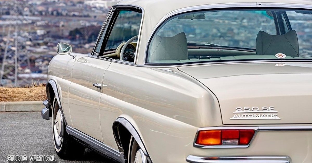 ハードトップに恋をして。メルセデス-ベンツ 250SE クーペ（1968