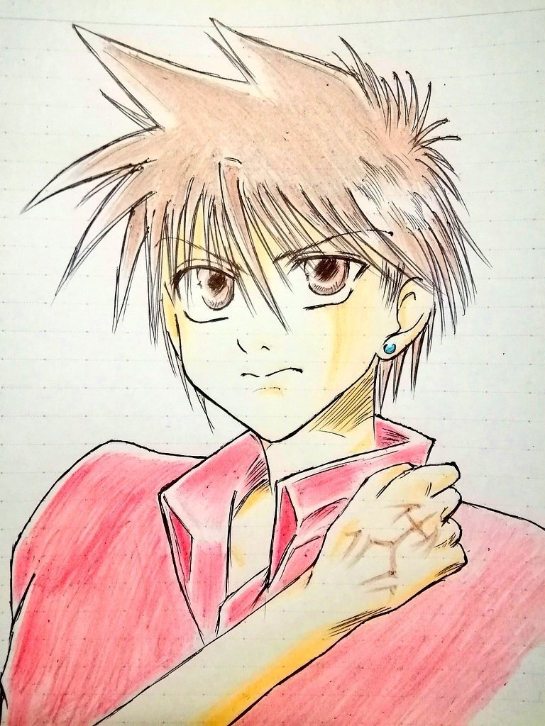 神撫手 速馬彰人模写 シャングリラ Note
