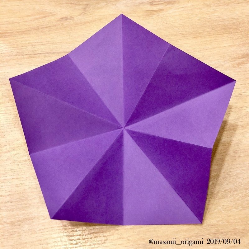 佐藤ローズの基礎 正五角形 を美しくカットする バラ折り紙の第一人者 佐藤直幹さんがくれた３つのアドバイス まさにぃ Note