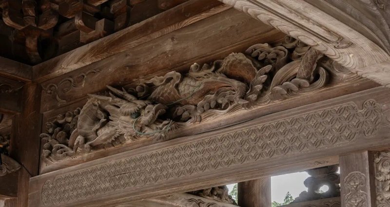 専用【願いが叶う】【木彫りの干支・龍】— 伝統工芸 井波彫刻 野中願児 作 龍神 願いが叶う】【木彫りの干支・龍】— 伝統工芸 井波彫刻 野中願児 作 龍神