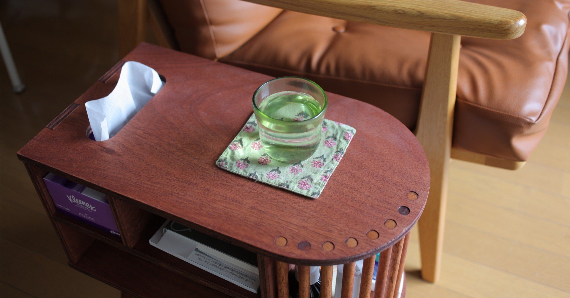 ナイトテーブルDIY｜momoko