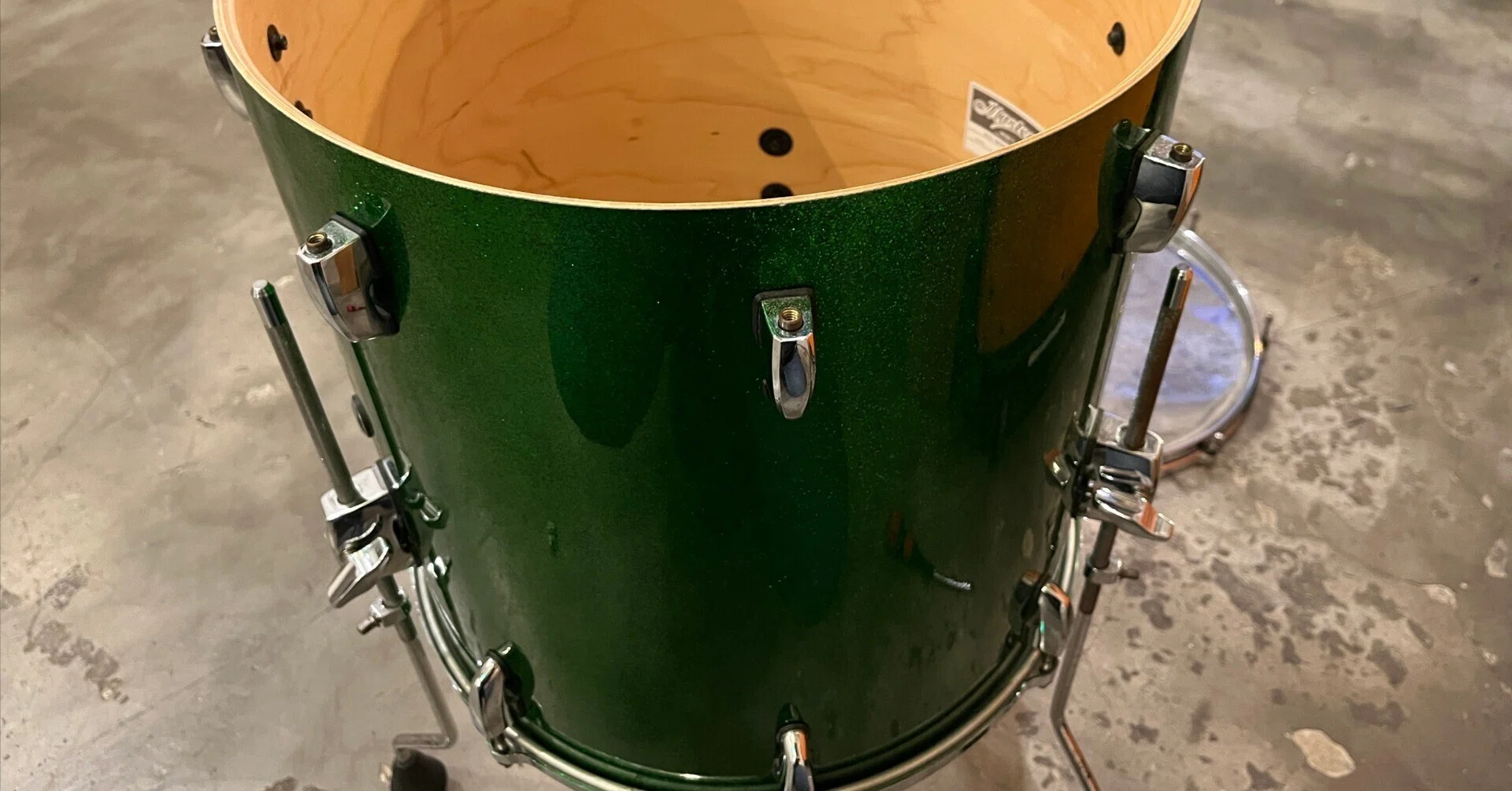 Pearl フロアタムレッグ6本(ブラックニッケル) Pearlフロアタムレッグブラケット(LB-40)修理｜NAKADA Shugo