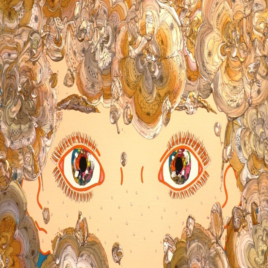 Yuta☆管347☆イタリア製☆アンティーク☆ゴブラン織☆超大型☆絵画 瞳のなかの世界 -yuta okuda solo exhibition｜Abbey -旅するように