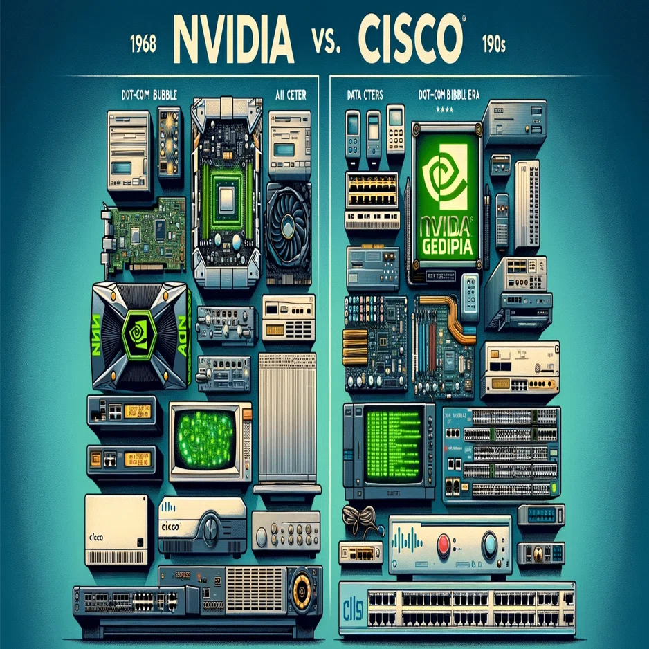 NVIDIAはドットコムバブル期のシスコと同じような銘柄か？｜個人投資家