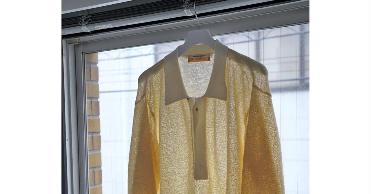 ANSNAM Riverrun バイアスニット4 ANSNAM Riverrun バイアスニット4