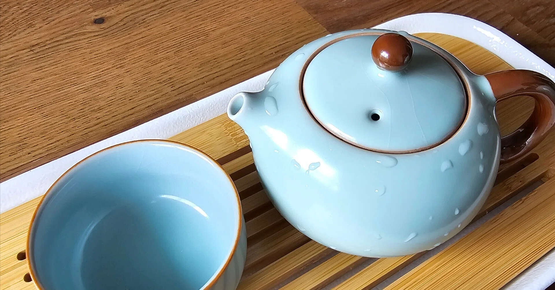 中国の茶器を買ってみたら不良品で可愛かった（？）｜内藤@ふらりと