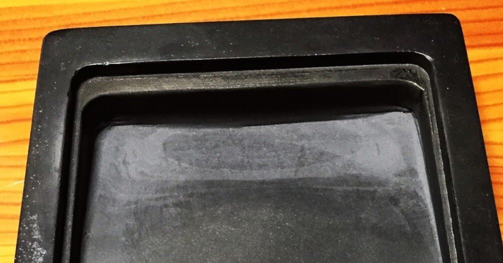 硯を加工してみたら、案外楽に削れました｜上條雅峰