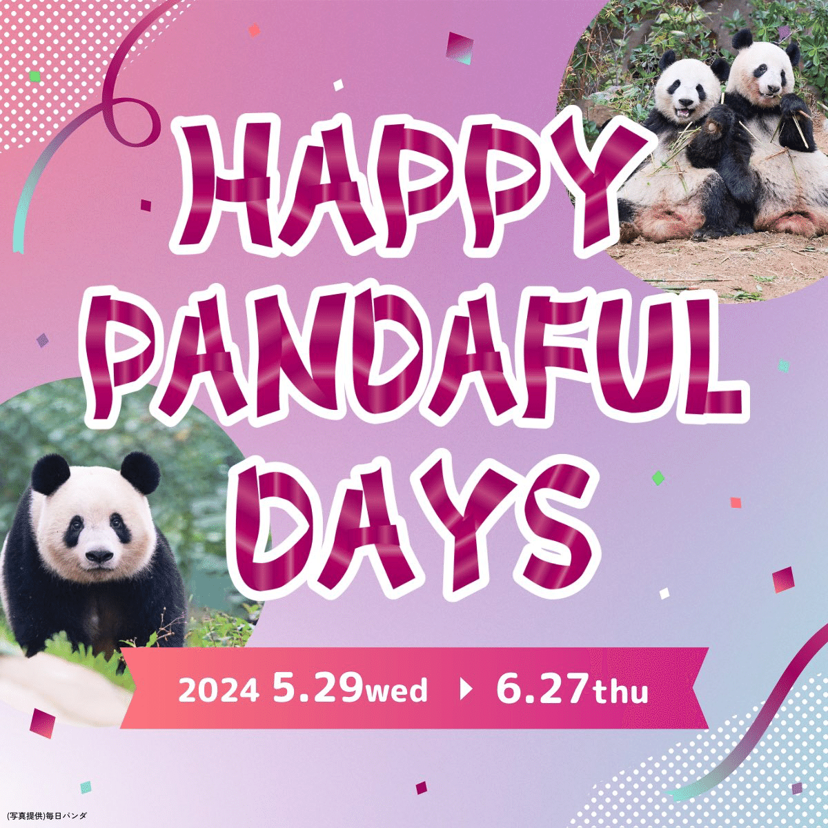 松坂屋上野店でハッピーパンダフルデイズを開催！（5/29〜6/27）｜上野