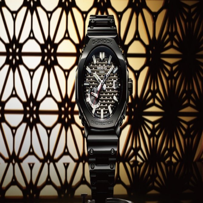 稼働 CASIO MR-G 腕時計 MRG-100T デジタル チタン1201 カシオ G-SHOCK MRG-100T-8 MR-G フルメタルチタン製 シルバー