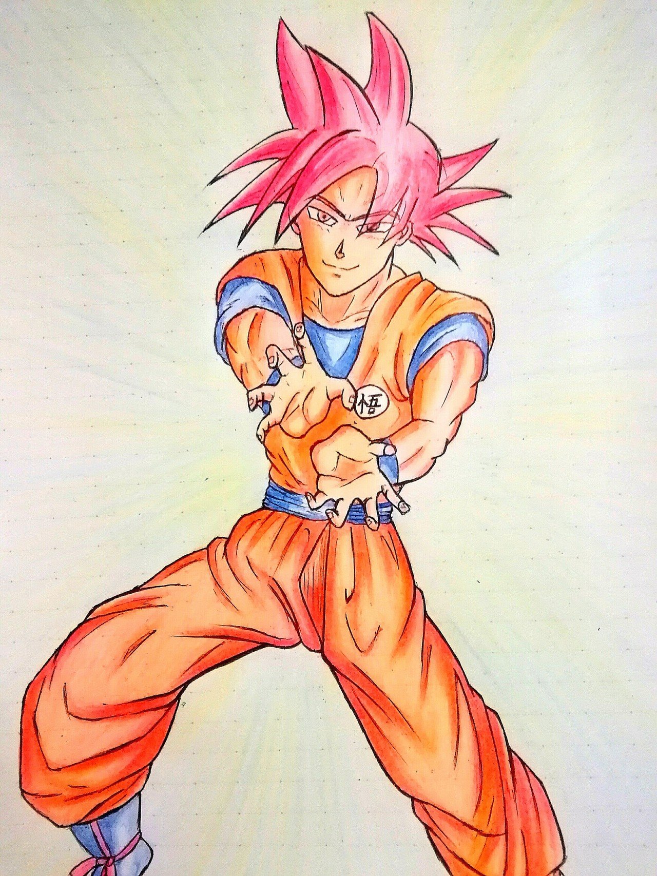 ドラゴンボール・孫悟空模写｜シャングリラ