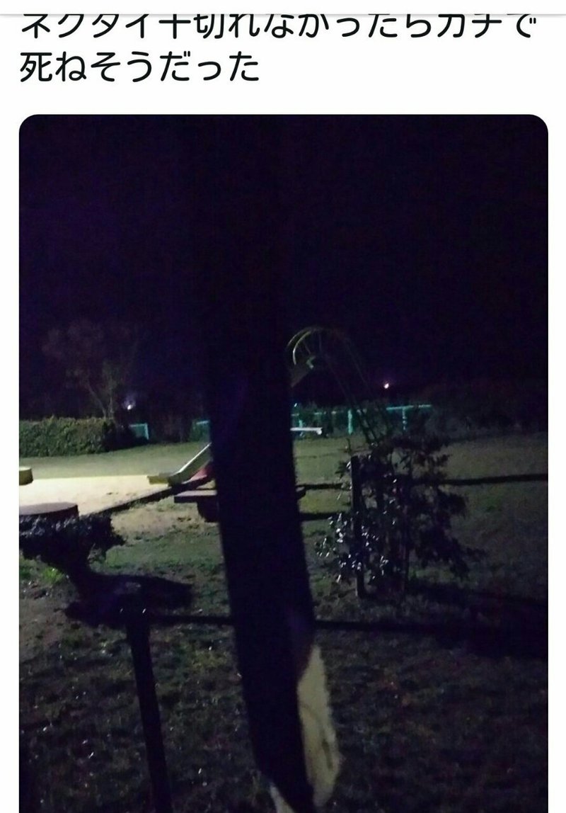 自殺未遂 公園で首吊った話 人生で最も死に近かった日 楽しい人生の闇ブログ Note 自殺未遂 公園で首吊った話 人生で最も死に近かった日 楽しい人生の闇ブログ Note