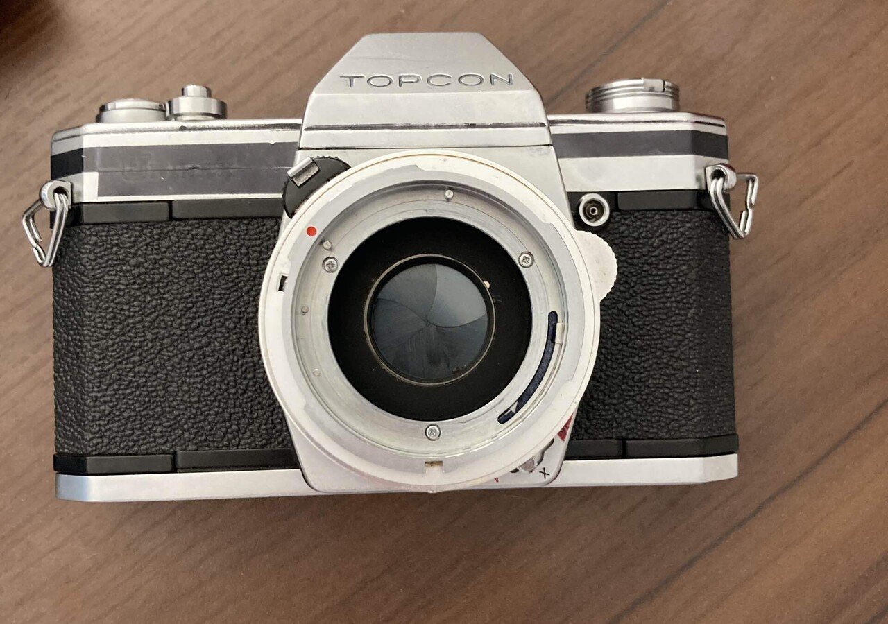 メルカリで見つけたTOPCONのカメラを自分で修理し（はじめ）た話