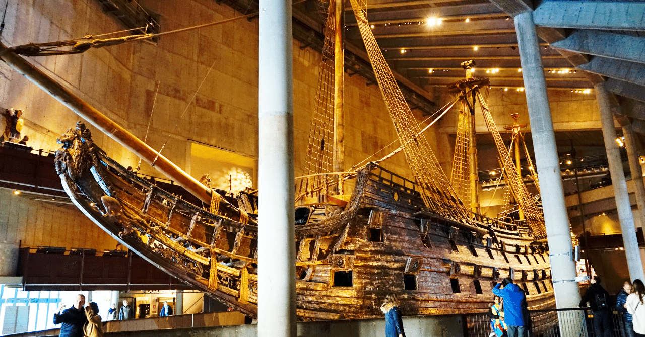 17世紀の大戦艦を丸ごと展示 ヴァーサ号博物館 スウェーデン Shun Hazama Note