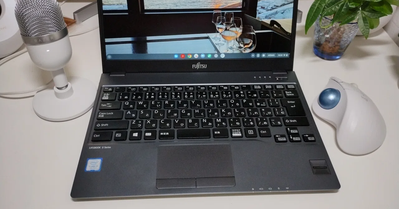 Fujitsu Lifebook U938/S Chromebook化プロジェクト｜原田篤史_Water