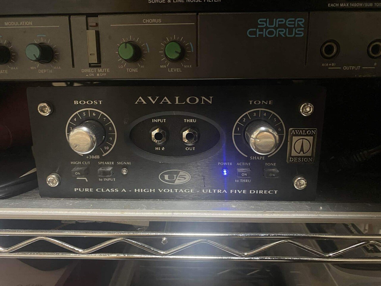 アンプ Avalon U5 DI Amazon.com: Avalon U5 Class A Active Instrument DI and