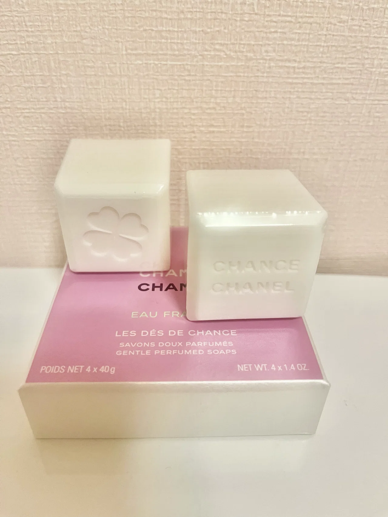 シャネルの香水「CHANCE」の石鹸が限定品でかわいかったので予約購入
