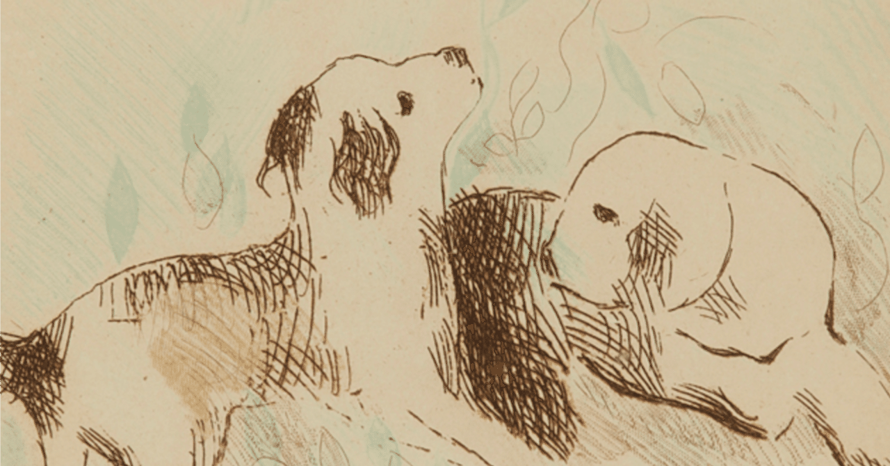 マリー・ローランサン（1883-1956）のオリジナル・エッチング 一部彩色有 マリー・ローランサン（1883-1956）のオリジナル・エッチング 一部彩色有