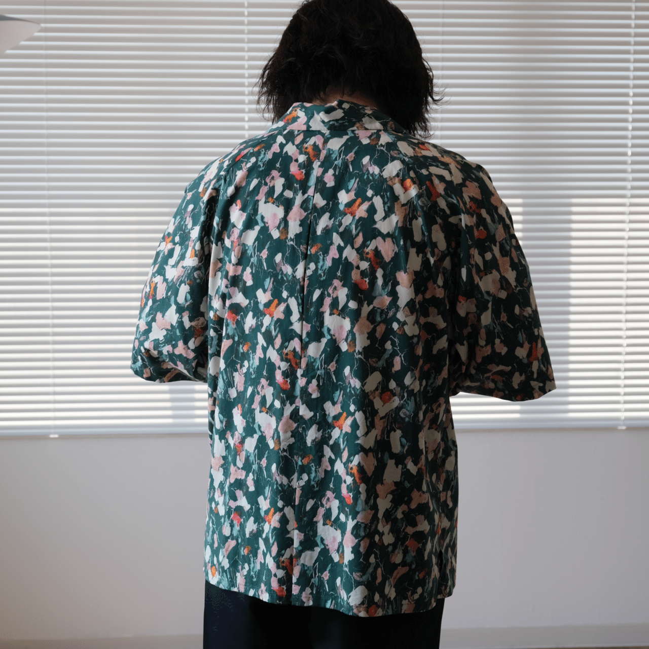 M’s braque アロハシャツ　38 モダンなアロハ m's braque｜水岡