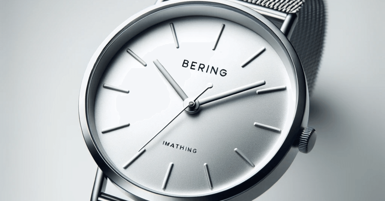【K】時計　BERING ベーリング（電池無し）メンズ用 ベーリング（Bering）時計の電池交換ガイド｜はらじゅく時計宝石