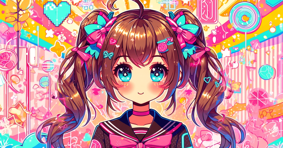イラスト　ポップ画　アニメ風　オリジナル　自作画 続・DALL-E3でNijijourneyのような画像を生成する方法｜なお｜AI