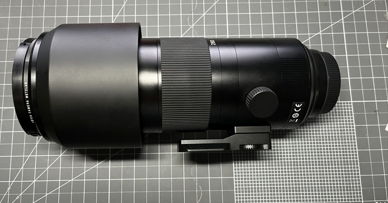 Leica APO-VARIO-ELMARIT-SL 90–280にSL 100-400mm の三脚座を付けた話