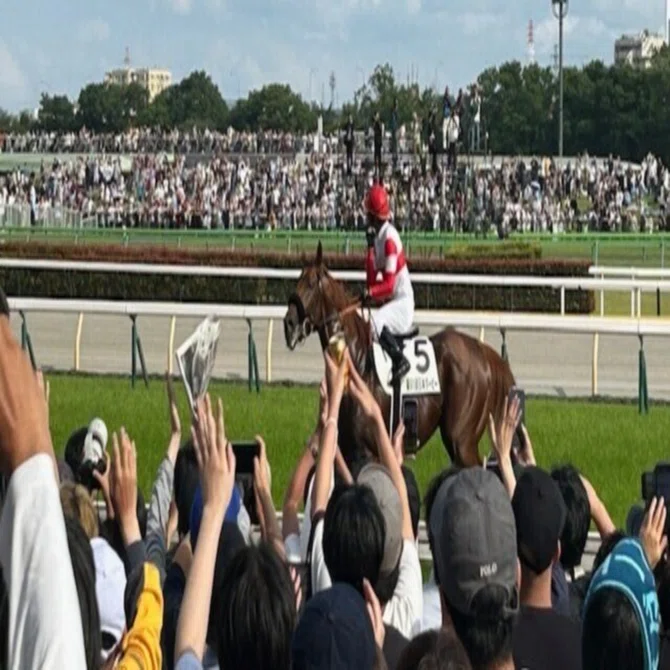 第91回 日本ダービー 優勝 ダノンデサイル号｜マイク