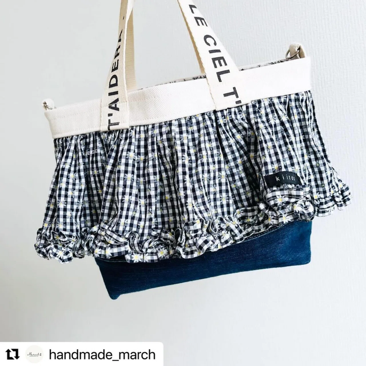 トートバッグ♥ハンドメイド ハンドメイド〜作品紹介〜｜ソーイングスクエア