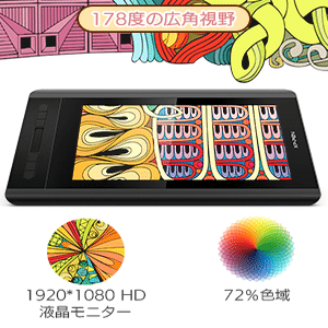 XP-Pen Artist 12 ペンタブ ：安すぎる！2019液晶タブレット紹介｜kunun21