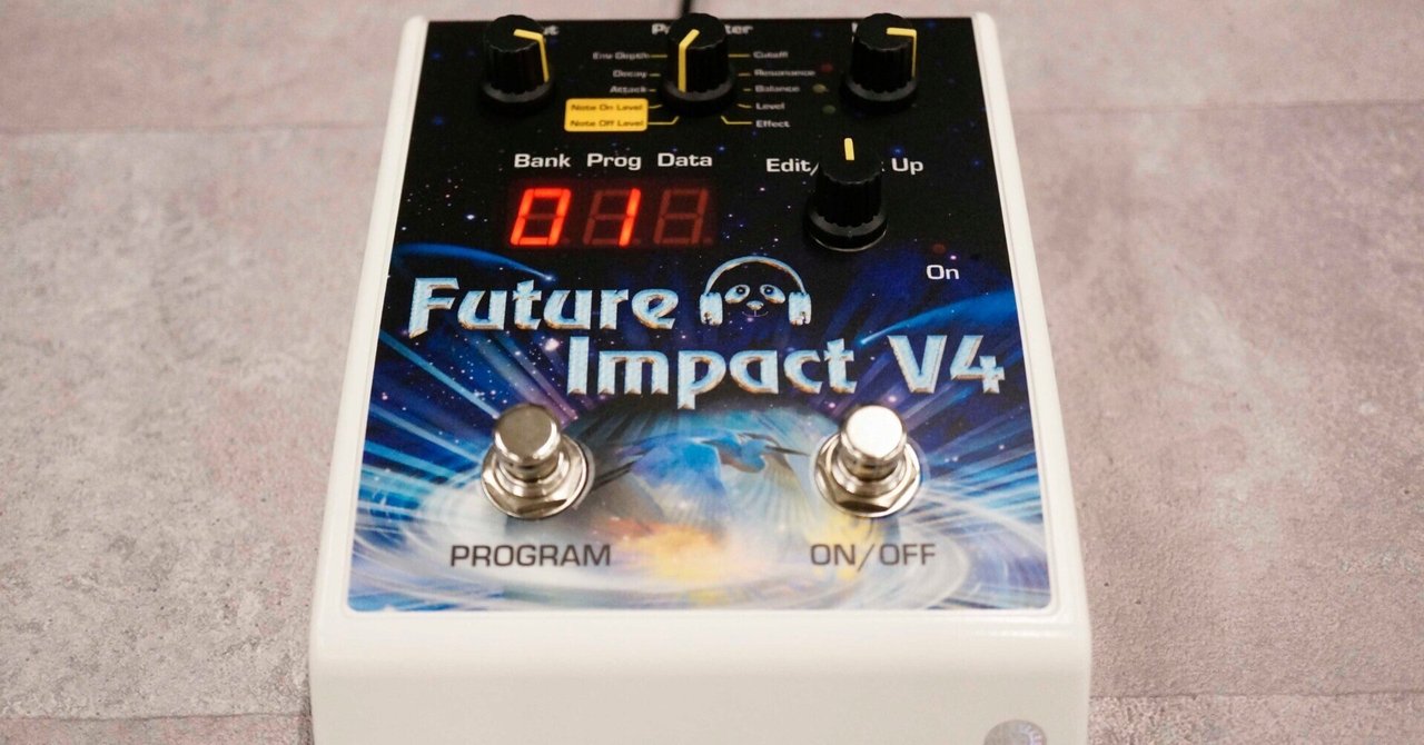 究極のベース・ギターシンセFuture ImpactがV4へ進化しました 究極のベース・ギターシンセFuture ImpactがV4へ進化しました