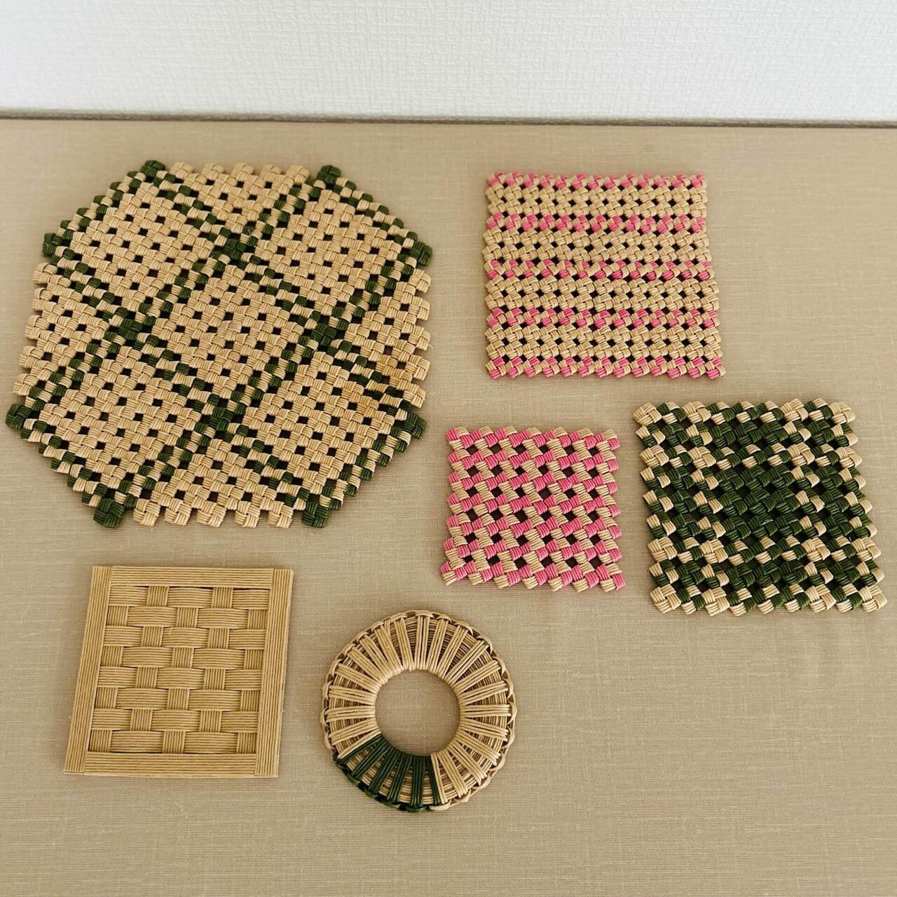☆クラフトバンド(エコクラフト)過去の作品☆|kuemama ☆クラフトバンド(エコクラフト)過去の作品☆|kuemama