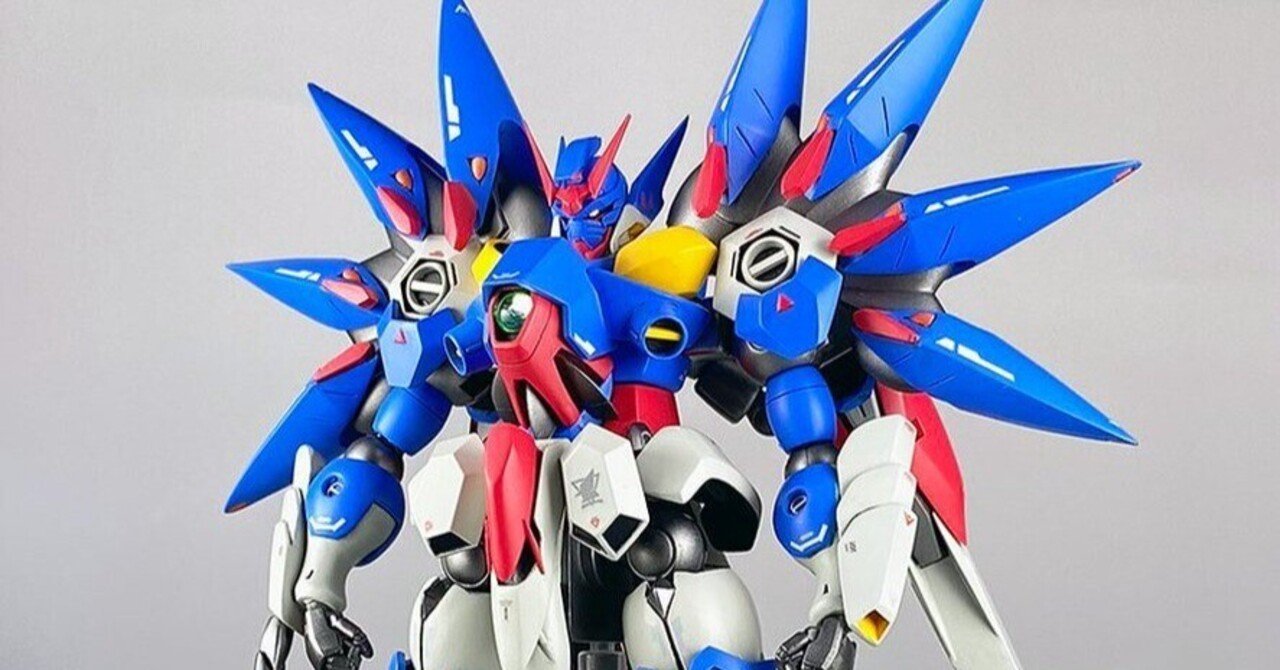 模型製作記事をnoteで書いてみる（ガンダムアクエリアス編）｜針鼠
