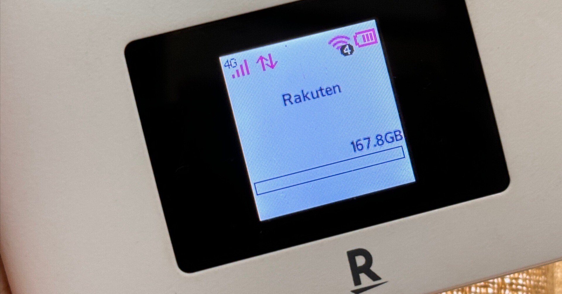1円～ Rakuten WiFi Pocket2C ZR03M ホワイト 未使用に近いです。 楽天