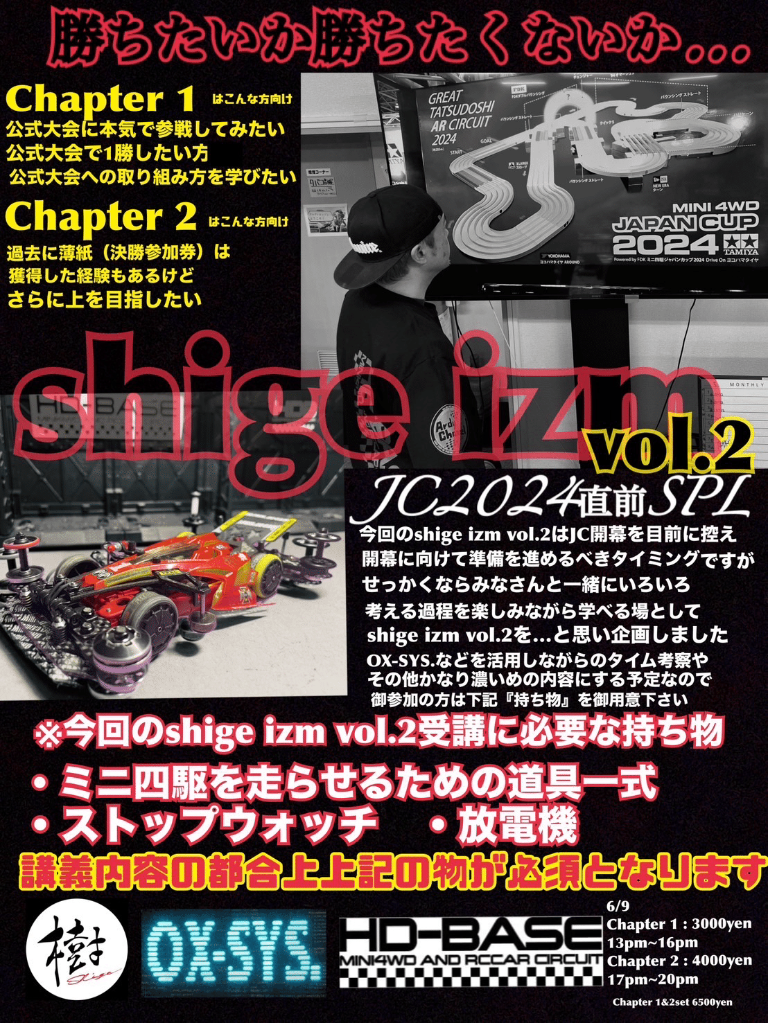 シゲイズム2の内容など少し紹介🤏｜shigeのmini4wd放浪記