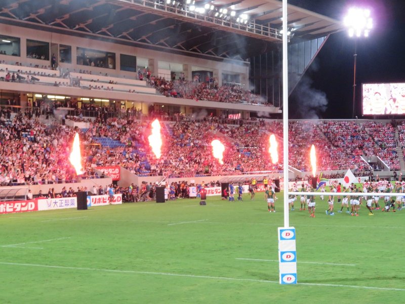 19 9 6 リポビタンdチャレンジカップ 日本vs 南アフリカ ラグビーに恋して みきしの Shino Miki Note